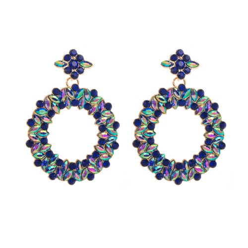 Fashion Jewelry Rhinestone Earrings For Women YWHME-841