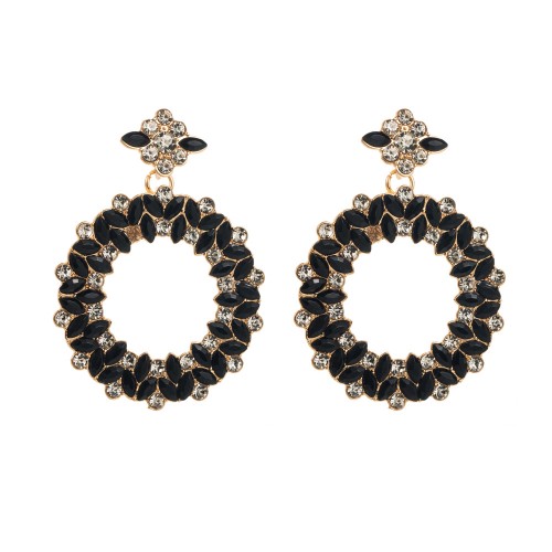 Fashion Jewelry Rhinestone Earrings For Women YWHME-841