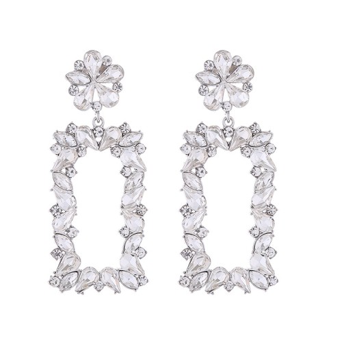 Fashion Jewelry Rhinestone Earrings For Women YWHME-842