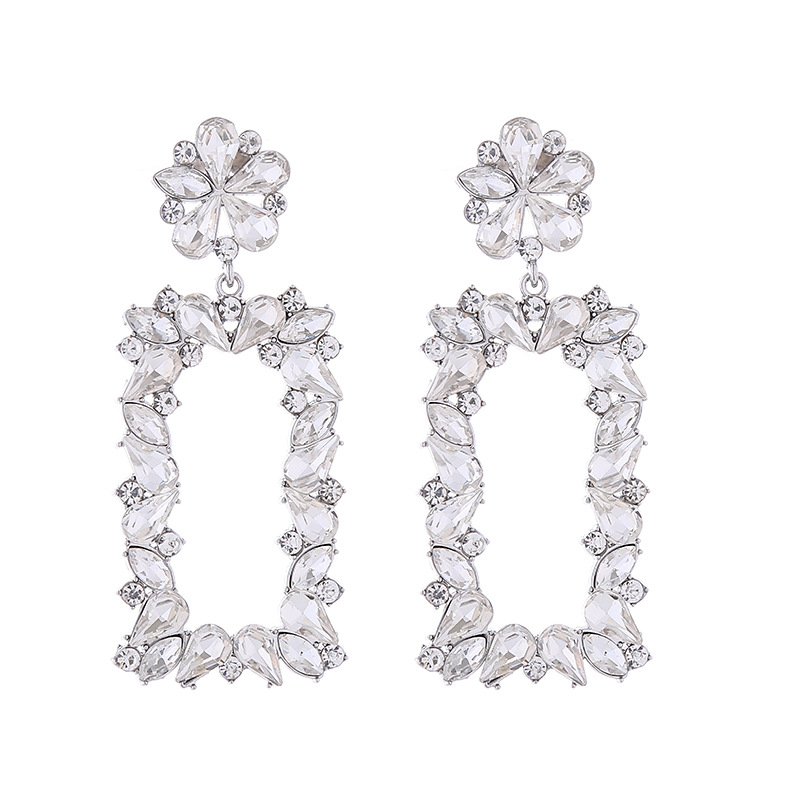 Fashion Jewelry Rhinestone Earrings For Women YWHME-842 