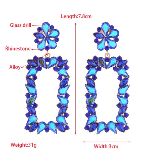 Fashion Jewelry Rhinestone Earrings For Women YWHME-842