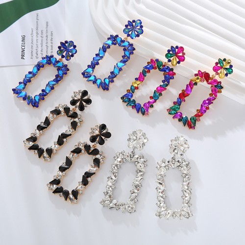 Fashion Jewelry Rhinestone Earrings For Women YWHME-842