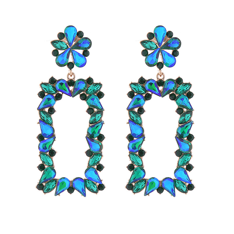 Fashion Jewelry Rhinestone Earrings For Women YWHME-842 