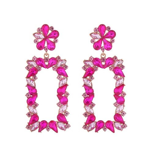 Fashion Jewelry Rhinestone Earrings For Women YWHME-842