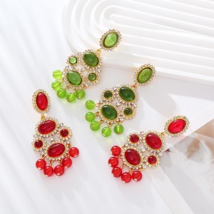 Fashion Jewelry Rhinestone Earrings For Women YWHME-843 