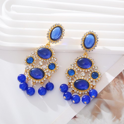 Fashion Jewelry Rhinestone Earrings For Women YWHME-843