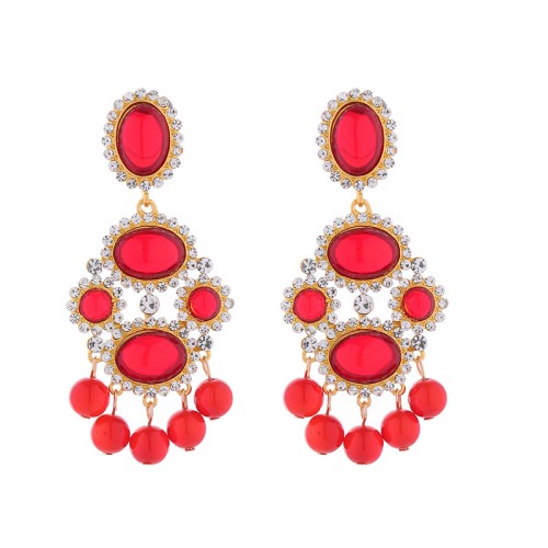 Fashion Jewelry Rhinestone Earrings For Women YWHME-843