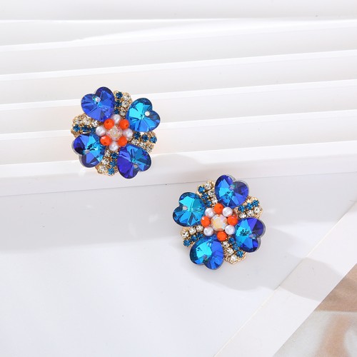 Fashion Jewelry Rhinestone Earrings For Women YWHME-844