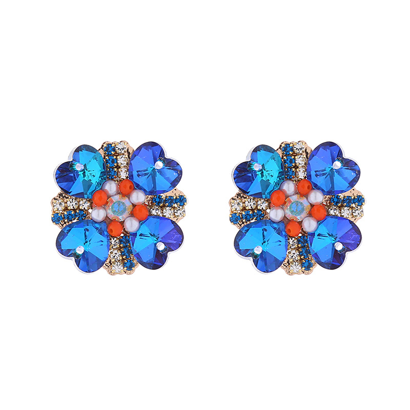 Fashion Jewelry Rhinestone Earrings For Women YWHME-844 