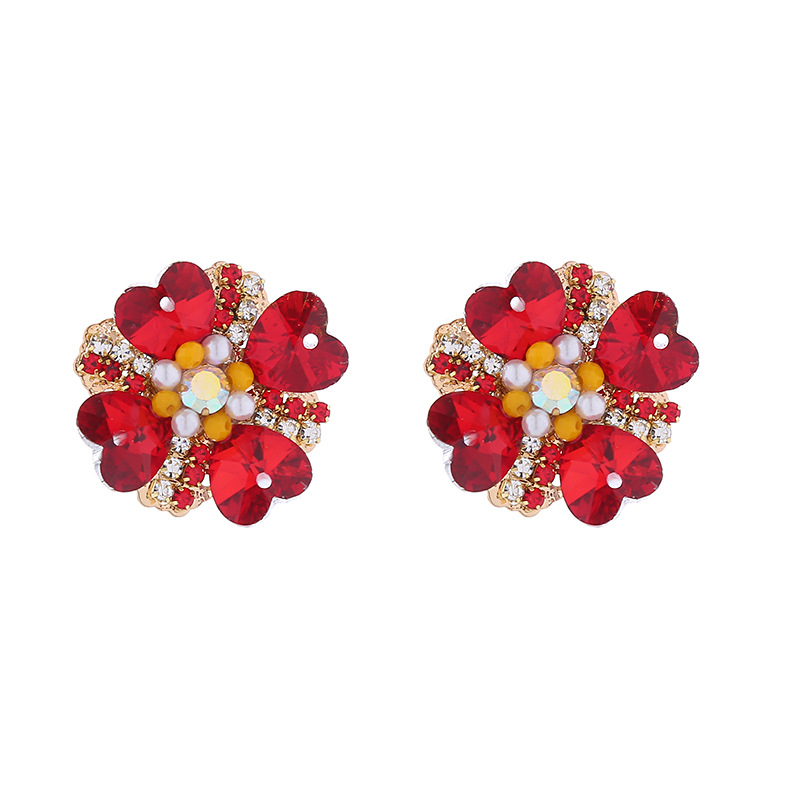 Fashion Jewelry Rhinestone Earrings For Women YWHME-844 