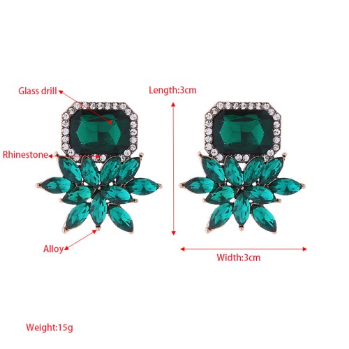 Fashion Jewelry Rhinestone Earrings For Women YWHME-845