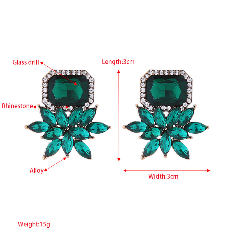 Fashion Jewelry Rhinestone Earrings For Women YWHME-845 