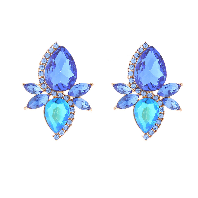 Fashion Jewelry Rhinestone Earrings For Women YWHME-846 