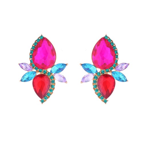 Fashion Jewelry Rhinestone Earrings For Women YWHME-846