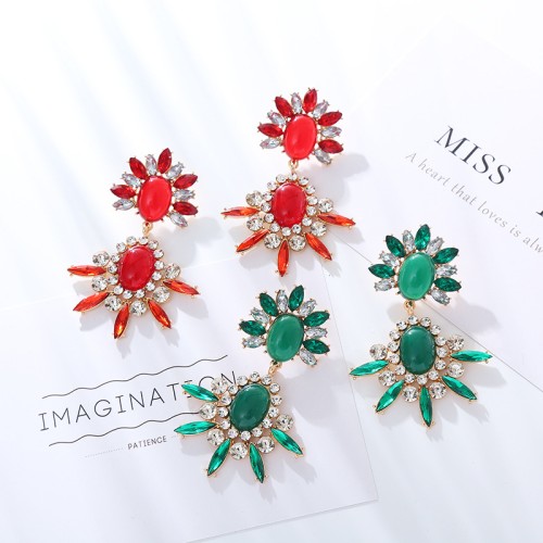 Fashion Jewelry Rhinestone Earrings For Women YWHME-847