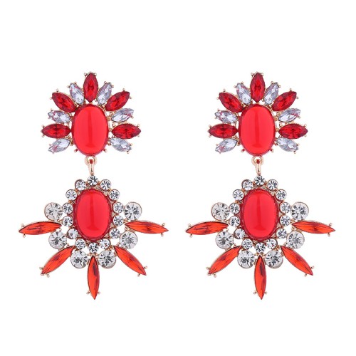 Fashion Jewelry Rhinestone Earrings For Women YWHME-847