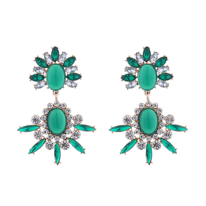 Fashion Jewelry Rhinestone Earrings For Women YWHME-847 