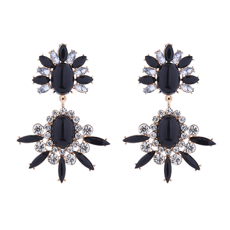 Fashion Jewelry Rhinestone Earrings For Women YWHME-847 