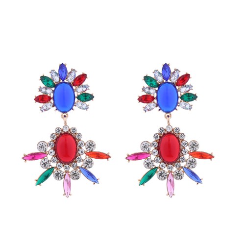 Fashion Jewelry Rhinestone Earrings For Women YWHME-847