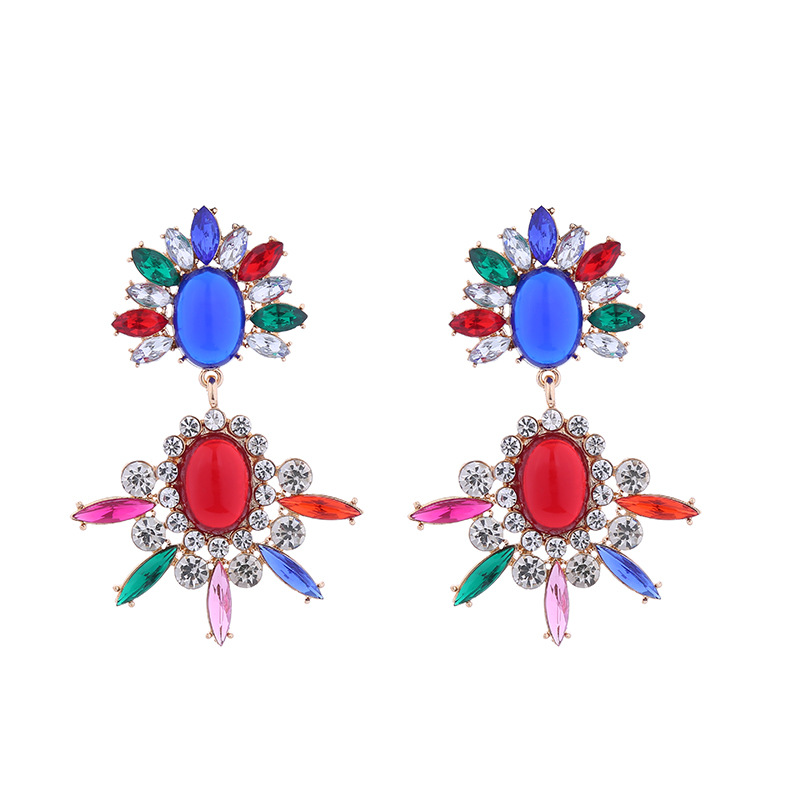 Fashion Jewelry Rhinestone Earrings For Women YWHME-847 