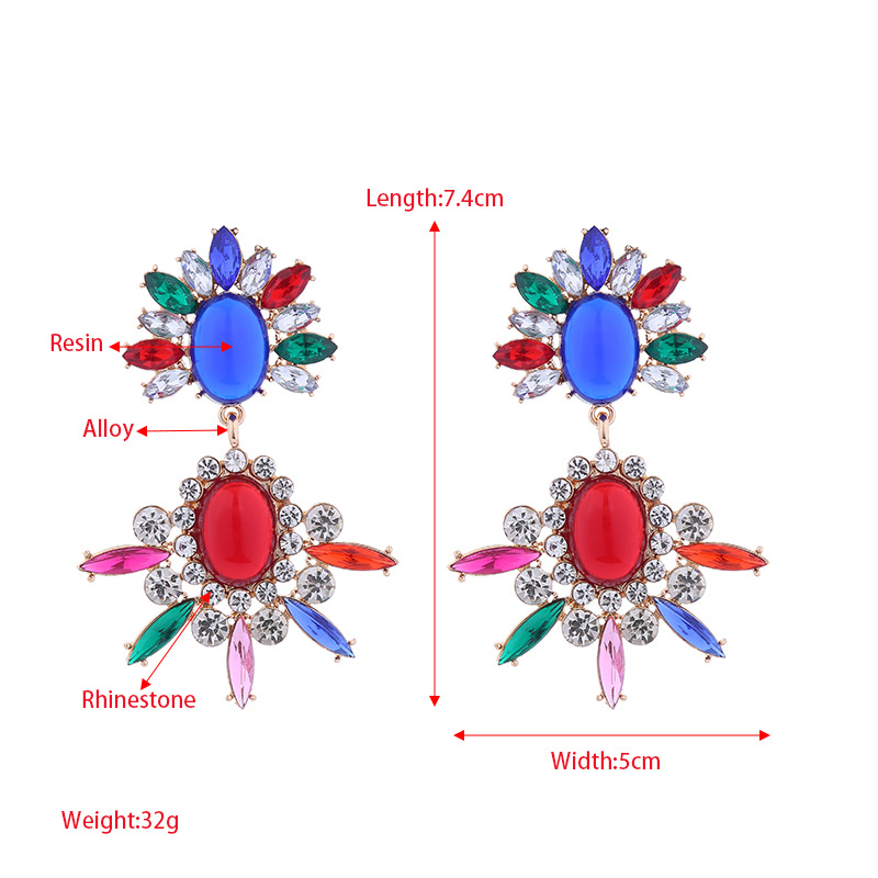 Fashion Jewelry Rhinestone Earrings For Women YWHME-847 