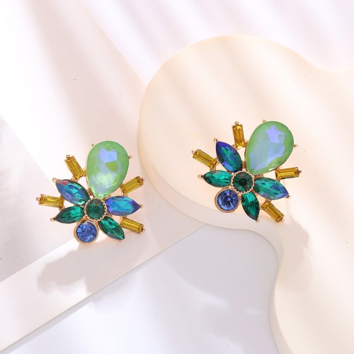 Fashion Jewelry Rhinestone Earrings For Women YWHME-848