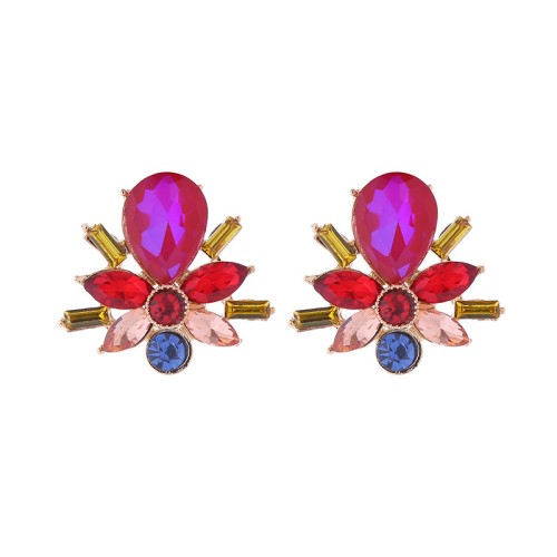 Fashion Jewelry Rhinestone Earrings For Women YWHME-848