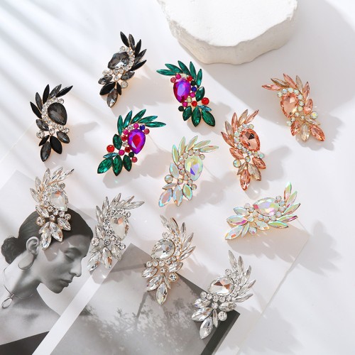 Fashion Jewelry Rhinestone Earrings For Women YWHME-850