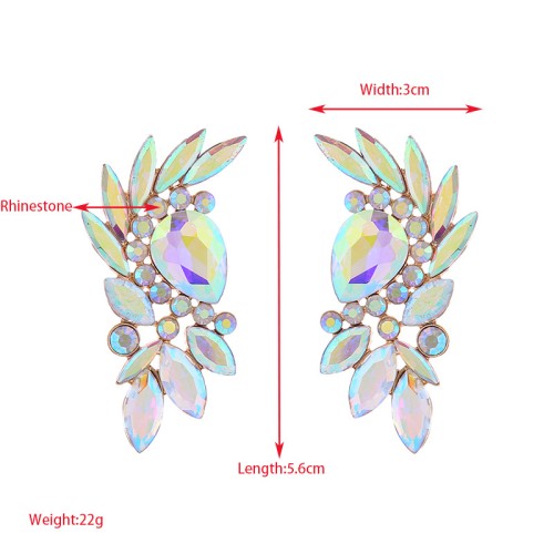 Fashion Jewelry Rhinestone Earrings For Women YWHME-850