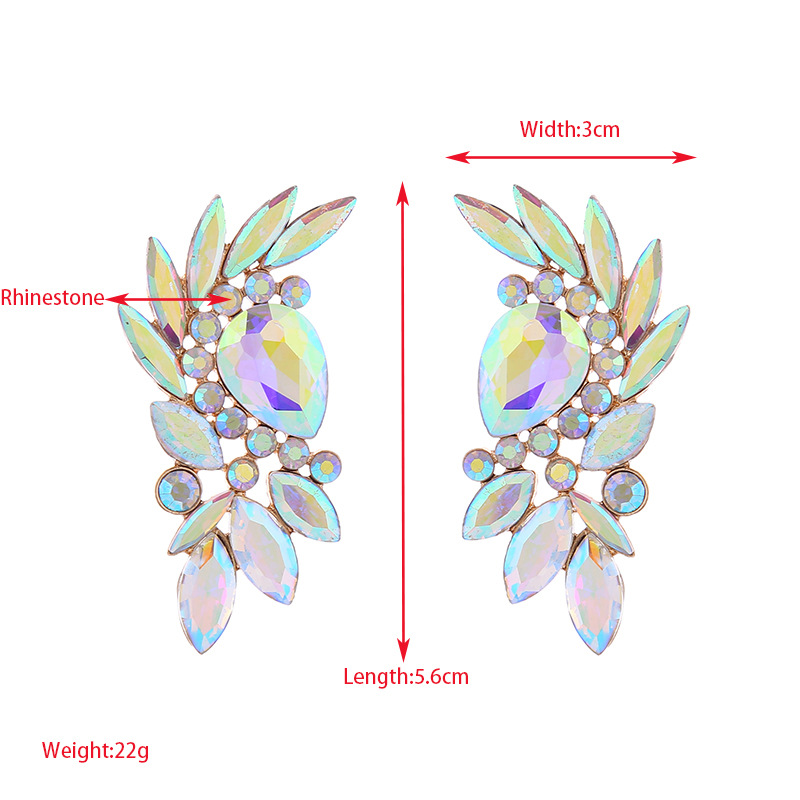 Fashion Jewelry Rhinestone Earrings For Women YWHME-850 