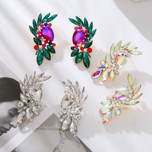 Fashion Jewelry Rhinestone Earrings For Women YWHME-850