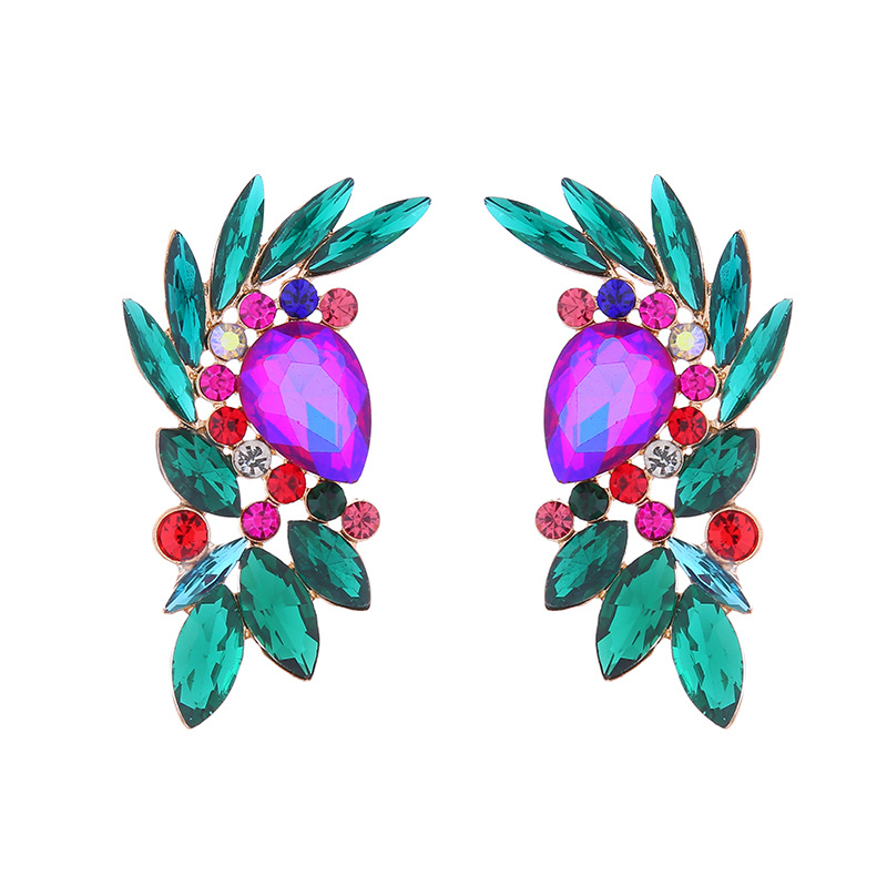 Fashion Jewelry Rhinestone Earrings For Women YWHME-850 