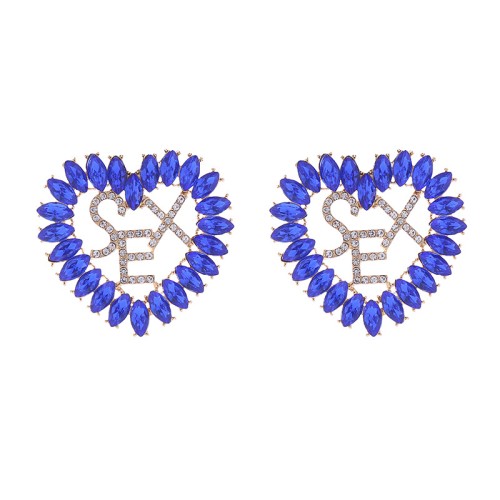 Fashion Jewelry Rhinestone Earrings For Women YWHME-851