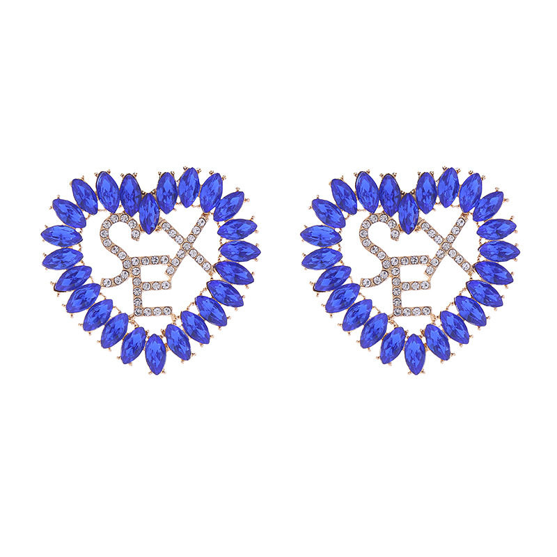 Fashion Jewelry Rhinestone Earrings For Women YWHME-851 