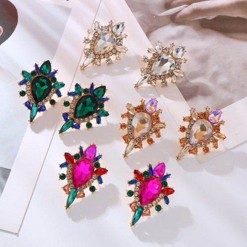 Fashion Jewelry Rhinestone Earrings For Women YWHME-852