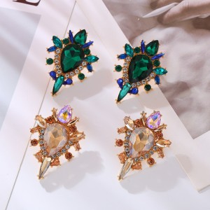 Fashion Jewelry Rhinestone Earrings For Women YWHME-852 