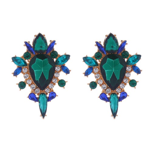 Fashion Jewelry Rhinestone Earrings For Women YWHME-852