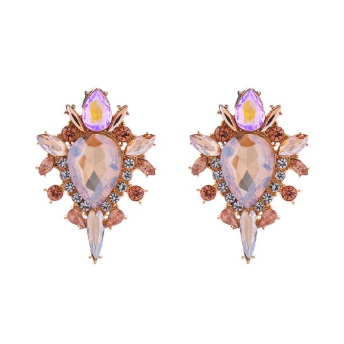 Fashion Jewelry Rhinestone Earrings For Women YWHME-852