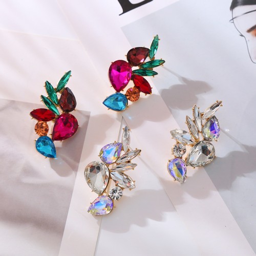 Fashion Jewelry Rhinestone Earrings For Women YWHME-853