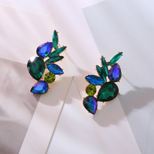 Fashion Jewelry Rhinestone Earrings For Women YWHME-853