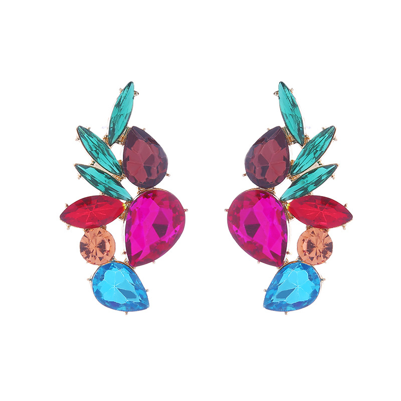 Fashion Jewelry Rhinestone Earrings For Women YWHME-853 