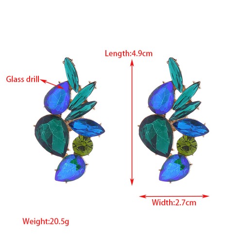 Fashion Jewelry Rhinestone Earrings For Women YWHME-853