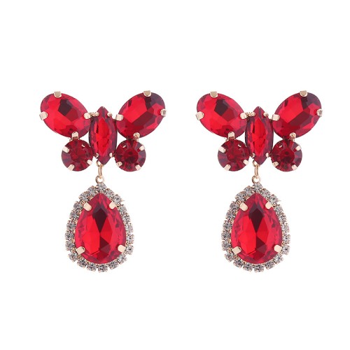 Fashion Jewelry Rhinestone Earrings For Women YWHME-854