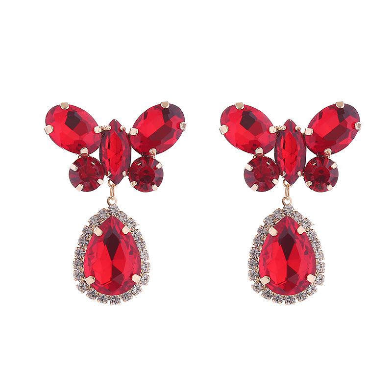 Fashion Jewelry Rhinestone Earrings For Women YWHME-854 