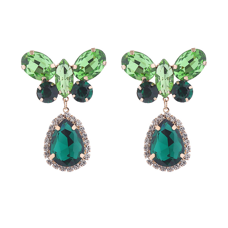 Fashion Jewelry Rhinestone Earrings For Women YWHME-854 