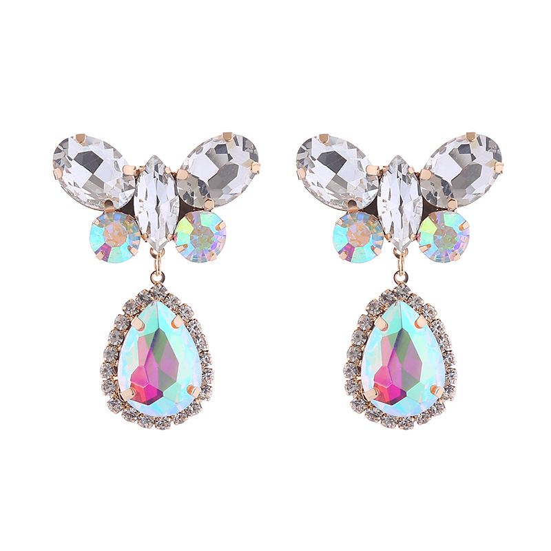 Fashion Jewelry Rhinestone Earrings For Women YWHME-854 