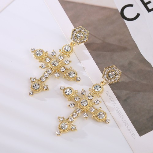 Fashion Jewelry Rhinestone Earrings For Women YWHME-855