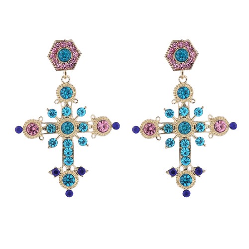 Fashion Jewelry Rhinestone Earrings For Women YWHME-855