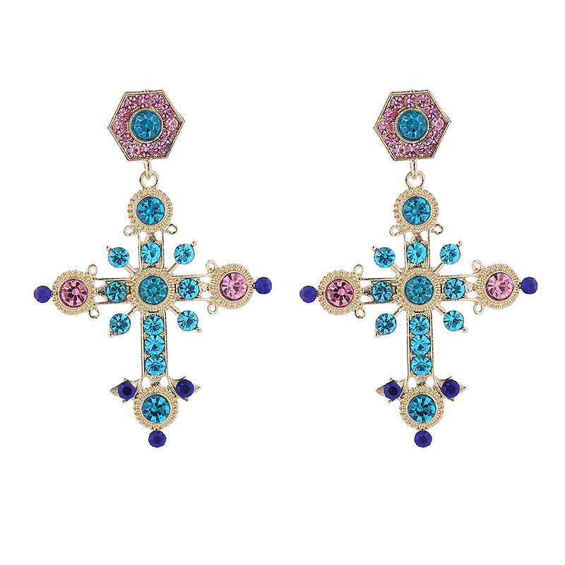 Fashion Jewelry Rhinestone Earrings For Women YWHME-855 