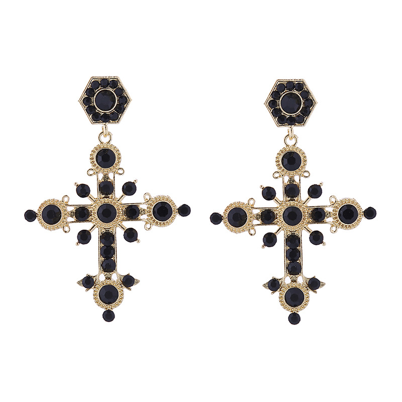 Fashion Jewelry Rhinestone Earrings For Women YWHME-855 